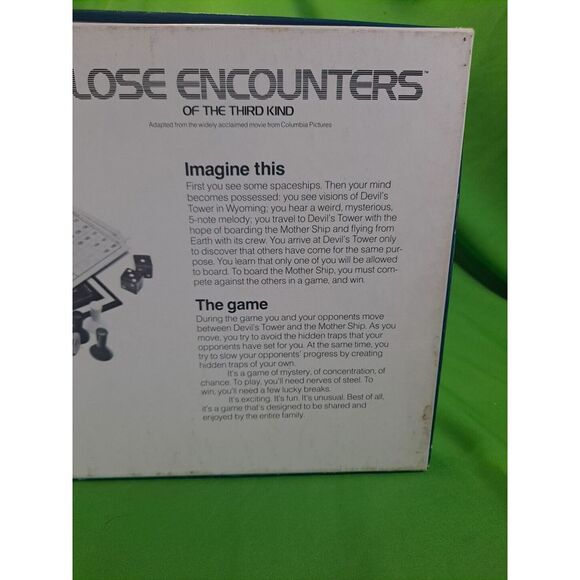 Close Encounters of the Third Kind/‎  Vintage Parker Brothers Board Game / 1978 - Picture 7 of 14